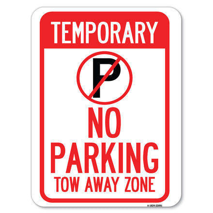 No Parking Tow Away Zone