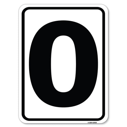 Sign with Letter O