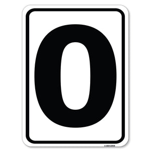 Sign with Letter O