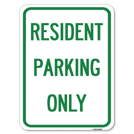 Resident Parking Only