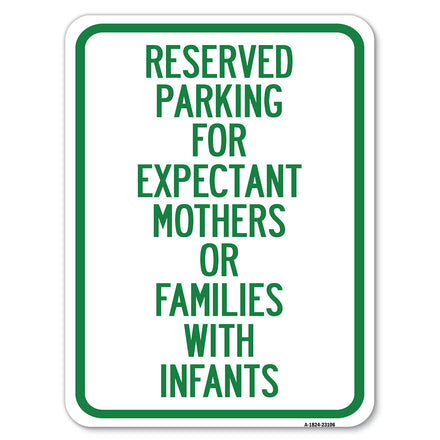 Reserved Parking for Expectant Mothers or Families with Infants