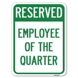 Reserved Parking Employee of the Quarter