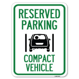 Reserved Parking Compact Vehicle