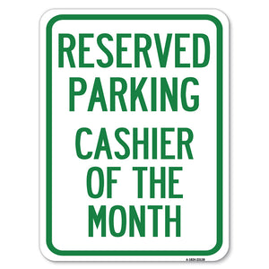 Reserved Parking Cashier of the Month