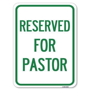 Reserved for Pastor