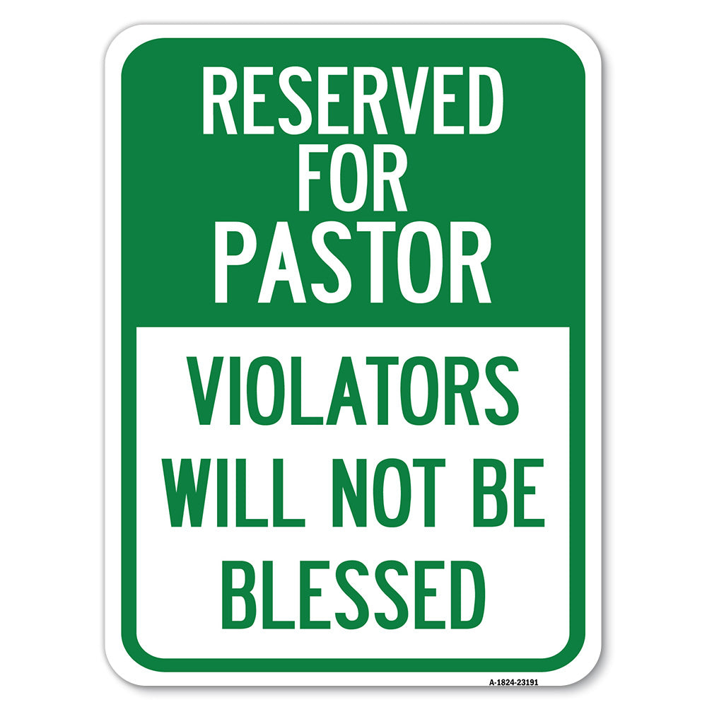 Reserved for Pastor Violators Will Not Be Blessed