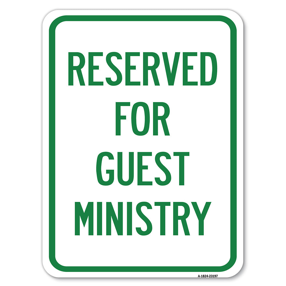 Reserved for Guest Ministry