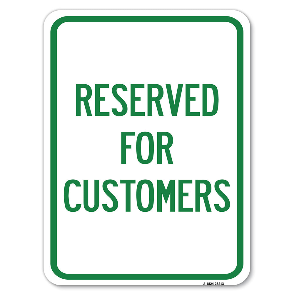 Reserved for Customers