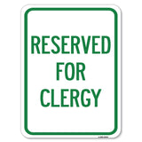 Reserved for Clergy