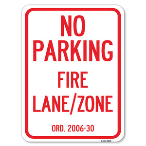 Princeton New Jersey No Parking Fire Lane Zone