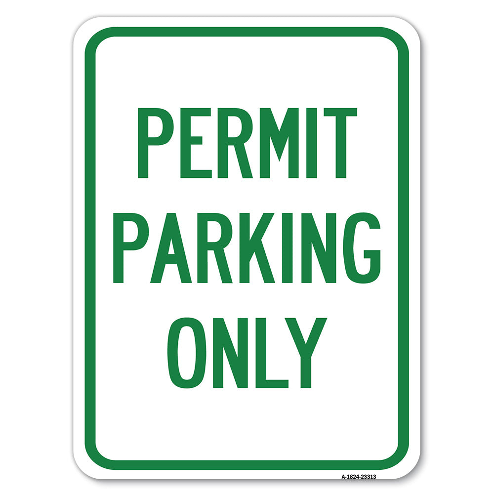 Permit Parking Only