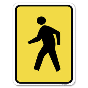 Pedestrian Crossing Symbol