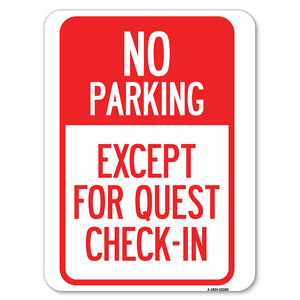 Parking Reserved for Guests Only