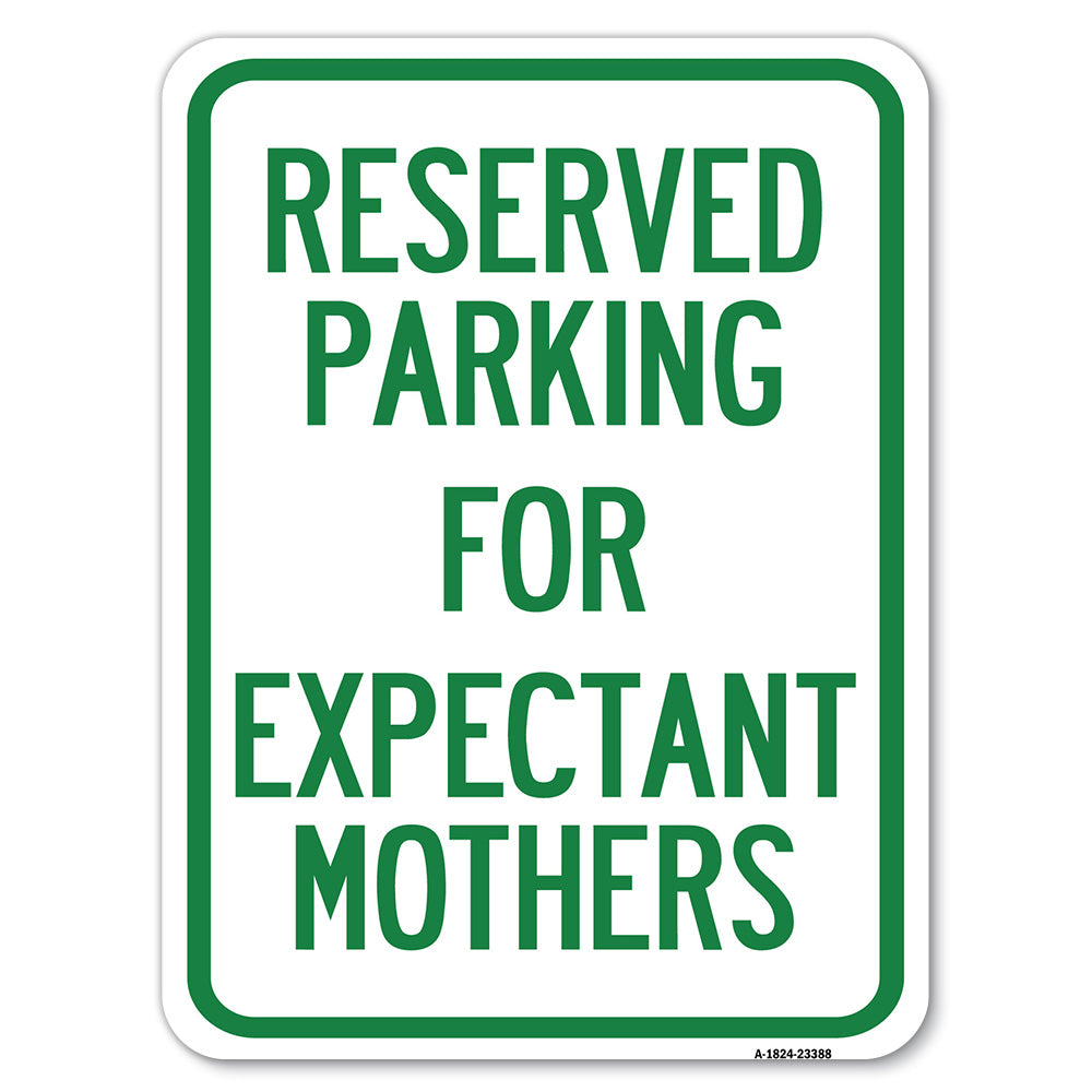 Parking Reserved for Expectant Mothers