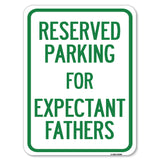 Parking Reserved for Expectant Fathers