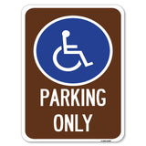 Parking Only (With New Access Symbol)