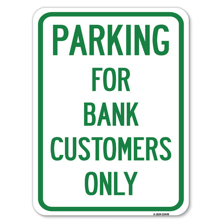 Parking for Bank Customers Only