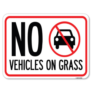 No Vehicles on Grass