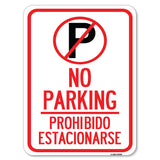 No Parking Prohibido Estacionar (No Parking Symbol)