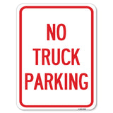 No Parking Sign No Truck Parking