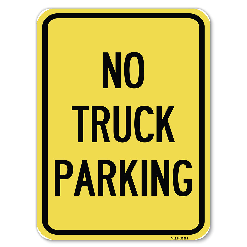 No Parking Sign No Truck Parking