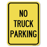 No Parking Sign No Truck Parking