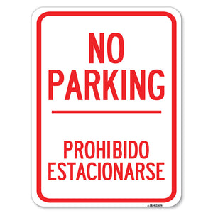 No Parking Prohibido Estacionarse