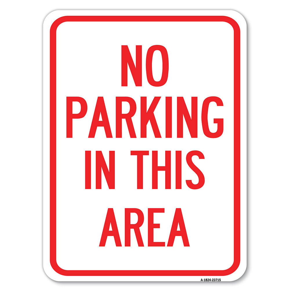 No Parking in This Area