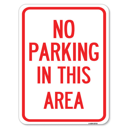 No Parking in This Area