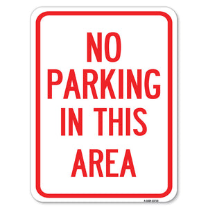 No Parking in This Area