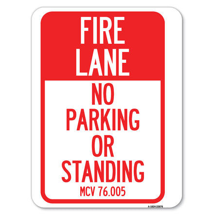 Michigan Fire Lane No Parking or Standing
