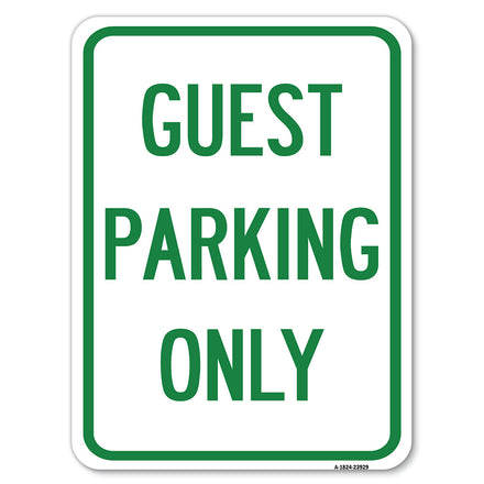 Guest Parking Only