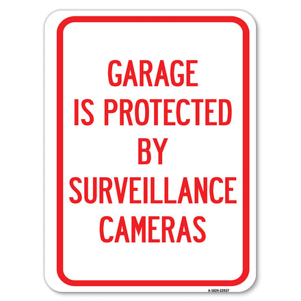 Garage Is Protected by Surveillance Cameras