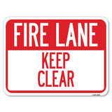 Fire Lane, Keep Clear