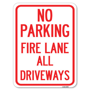 Fire Lane All Driveways