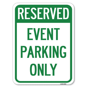 Event Parking Only