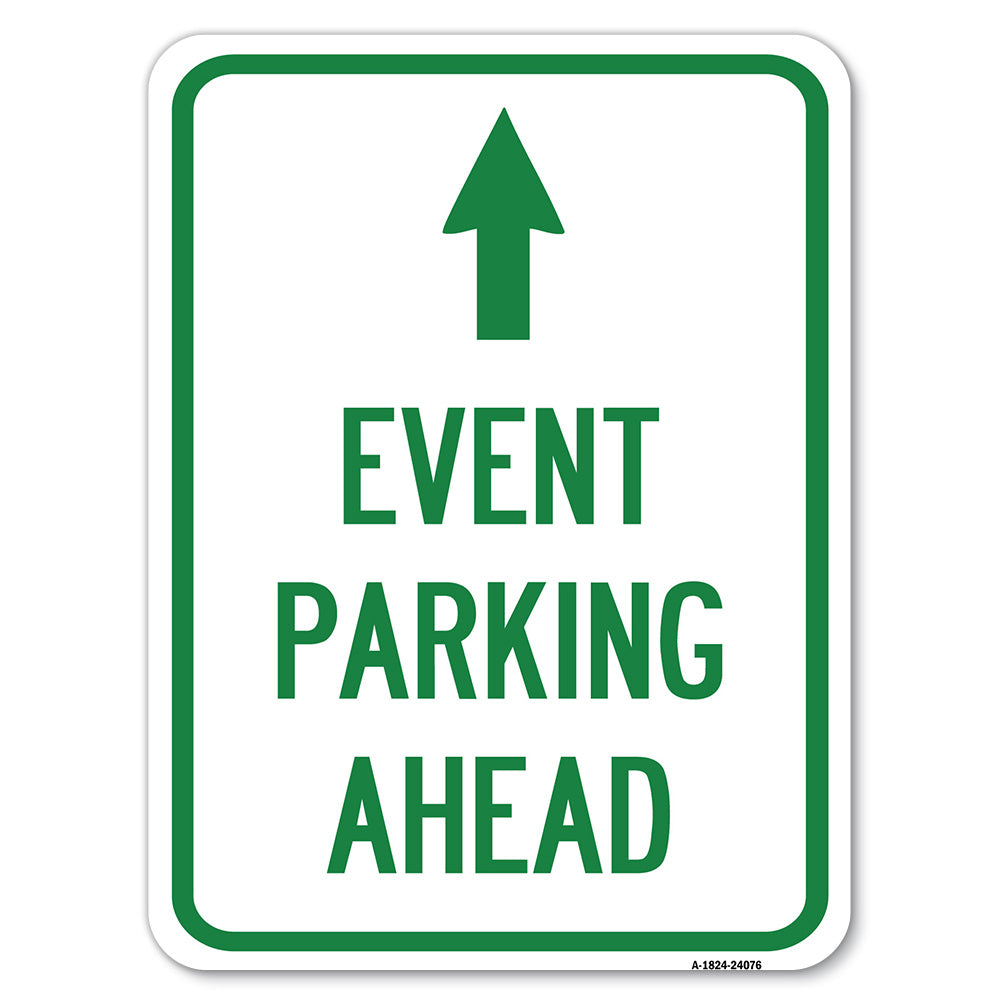 Event Parking Ahead