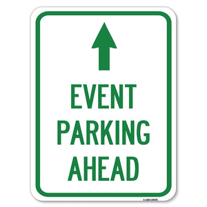 Event Parking Ahead