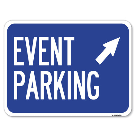 Event Parking (Up Right Arrow Symbol)