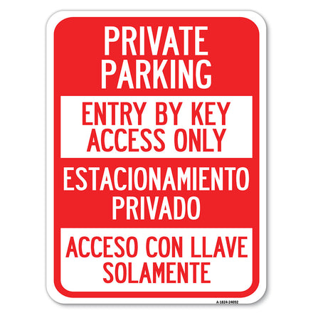 Entry by Key Access Only - Estacionamiento Privado Acceso Con Llave Solamente