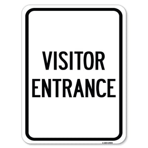 Entrance Sign Visitor Entrance