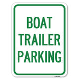 Boat Trailer Parking