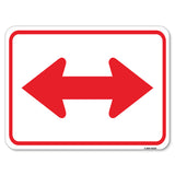 Bidirectional Arrow (Red)