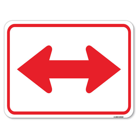 Bidirectional Arrow (Red)