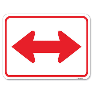 Bidirectional Arrow (Red)