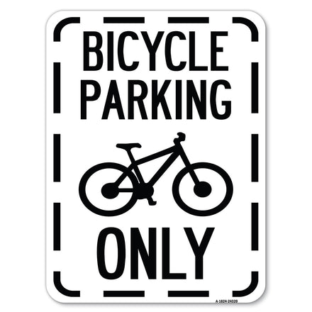 Bicycle Parking Only (With Graphic)