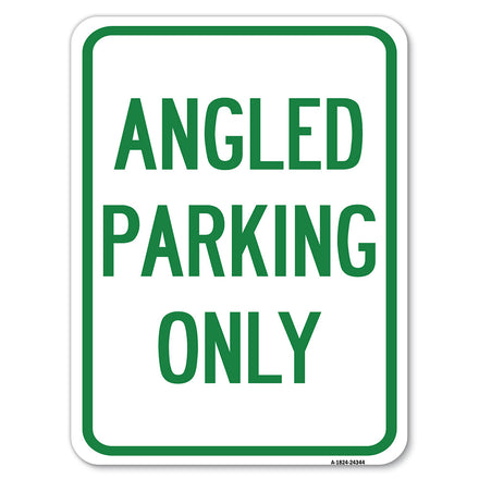 Angle Parking Only