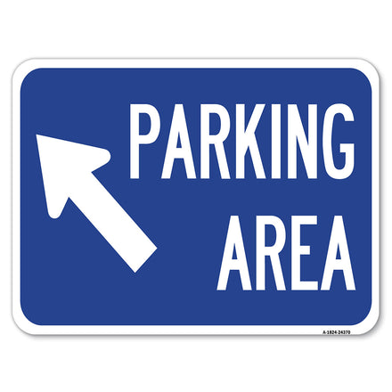 Parking Area (Up Left Arrow Symbol)