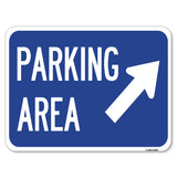 Parking Area (Up Right Arrow Symbol)