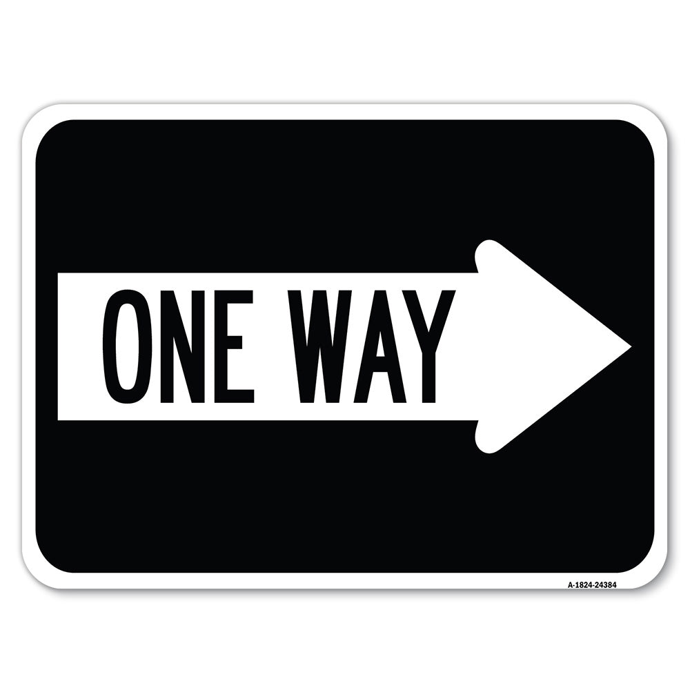One Way (With Right Arrow)